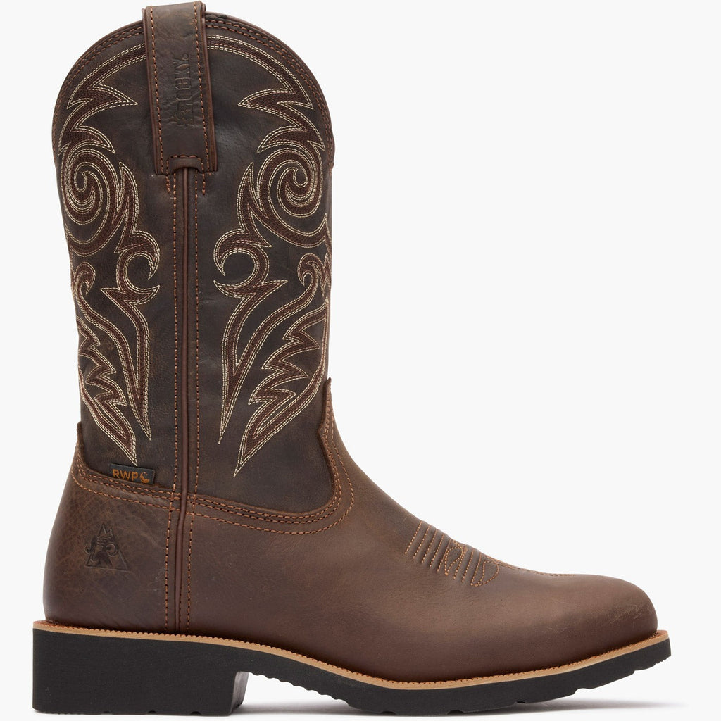 Rocky Monocrepe 12" Steel Toe Western Boot