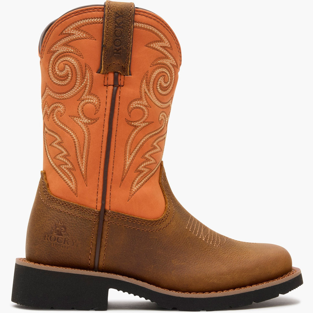 Rocky Big Kid’s MonoCrepe Western Boot