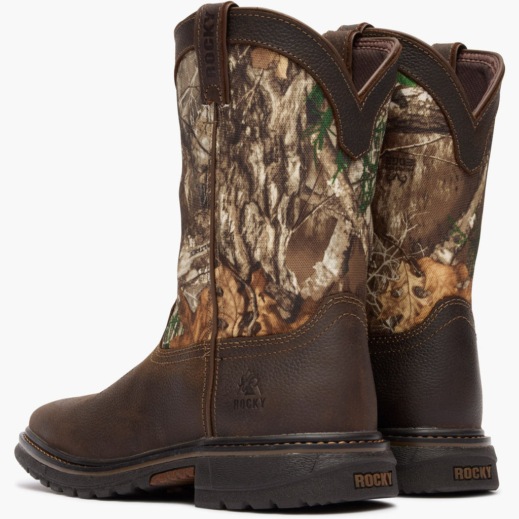 Rocky Big Kids' Ride FLX Waterproof Western Boot