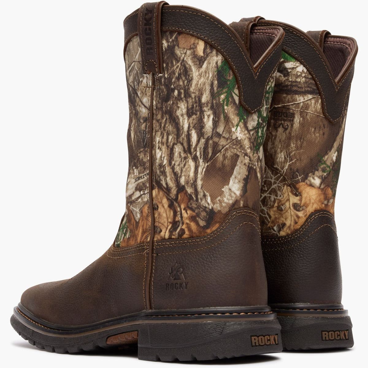 Rocky Big Kids' Ride FLX Waterproof Western Boot