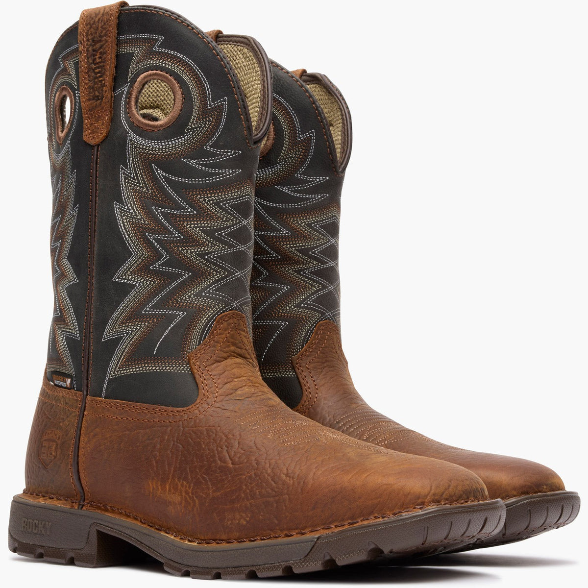 Rocky Legacy 32 Steel Toe Waterproof Western Boot