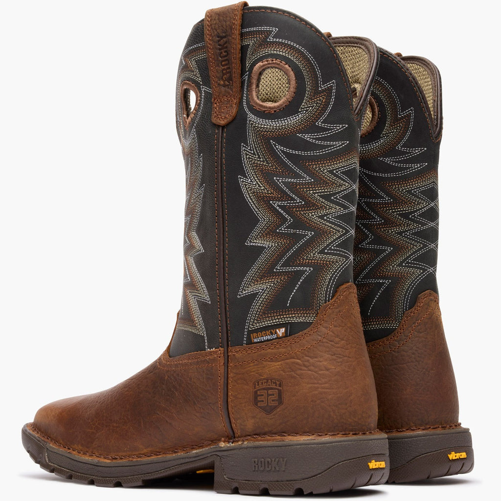 Rocky Legacy 32 Steel Toe Waterproof Western Boot