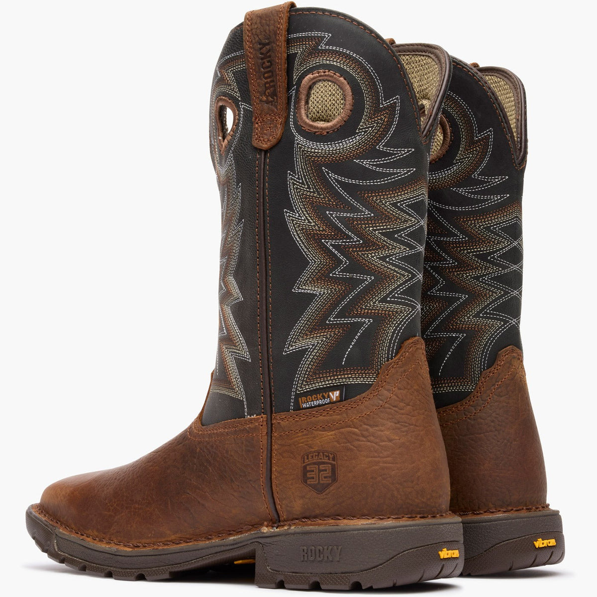 Rocky Legacy 32 Steel Toe Waterproof Western Boot