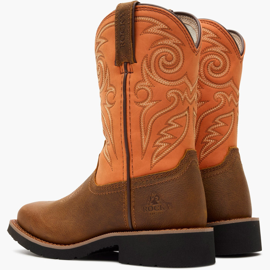 Rocky Big Kid’s MonoCrepe Western Boot