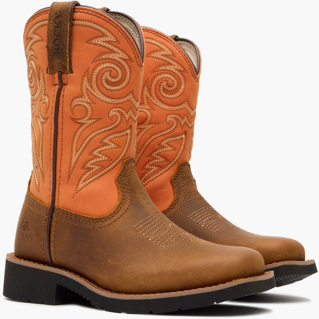 Rocky Big Kid’s MonoCrepe Western Boot