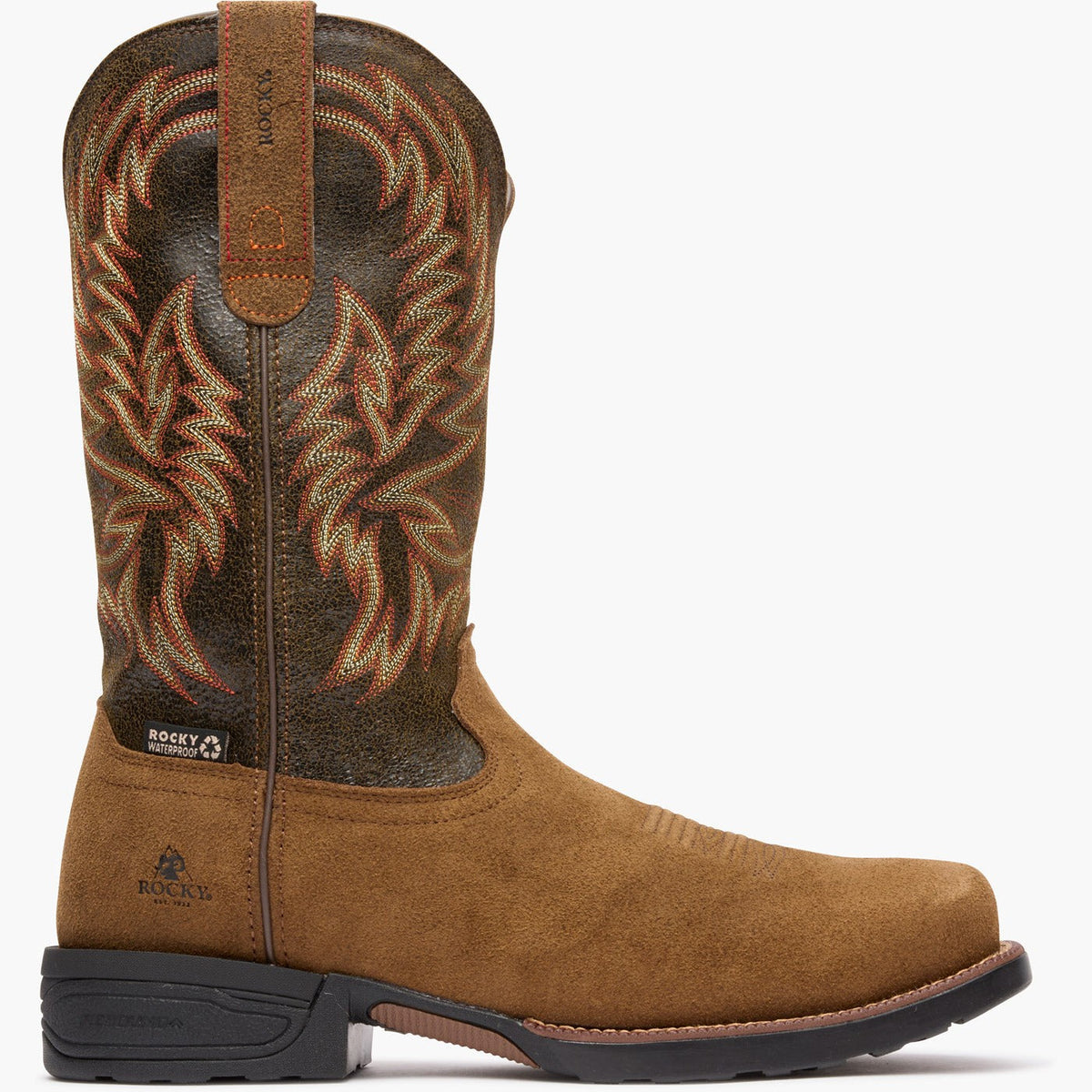 Rocky Bronco 12” Composite Toe Western Boot